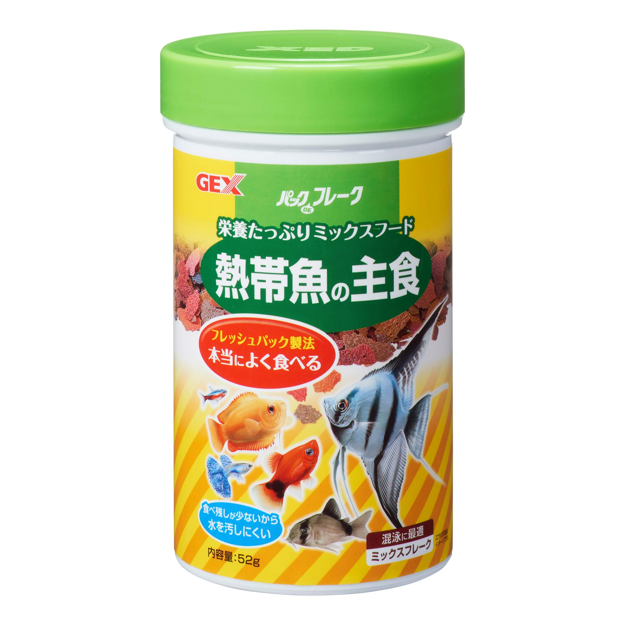 ジェックス パックDEフレーク 熱帯魚の主食